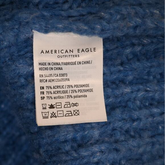 American Eagle Women's XS Colorblock Oversized Sweater Tunic - Picture 8 of 9